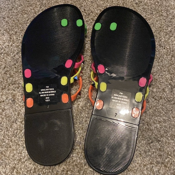 Neon Sandals - Picture 3 of 3